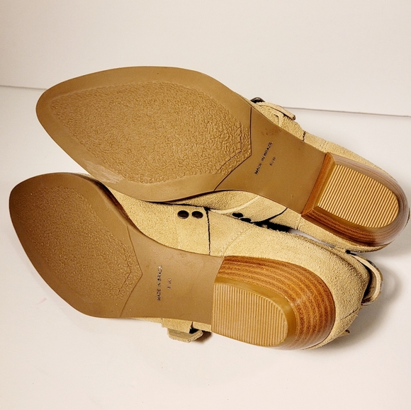 NWOB Matisse Neil Studded Suede Western Ankle Booties - Picture 9 of 9